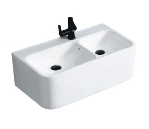 Раковина двойная Ceruttispa Double Como СТ9700 75см белый