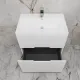 Напольная тумба под раковину Style Line Матис ЛС-00002442 70 см белый матовый