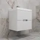 Подвесная тумба под раковину Style Line Матис ЛС-00002444 60 см белый матовый