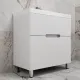 Напольная тумба под раковину Style Line Матис ЛС-00002443 80 см белый матовый