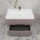 Напольная тумба под раковину Style Line Матис ЛС-00002439 80 см тауп тёмный