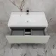 Напольная тумба под раковину Style Line Матис ЛС-00002438 80 см олива
