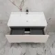 Напольная тумба под раковину Style Line Матис ЛС-00002437 80 см кремовый