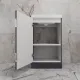 Напольная тумба под раковину Style Line Моно ЛС-00002451 50 см графит нубук