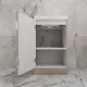 Напольная тумба под раковину Style Line Моно ЛС-00002453 50 см санд пудровый