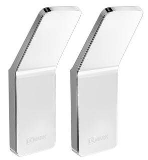 Крючок одинарный Lemark Smooth Line 9711001 хром
