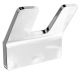 Крючок двойной Lemark Smooth Line 9711004 хром