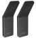Крючок одинарный Lemark Smooth Line 9712002 чёрный матовый