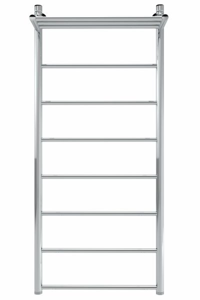 Полотенцесушитель водяной Indigo Line LLSHW120-50 с полкой 120x50 см хром