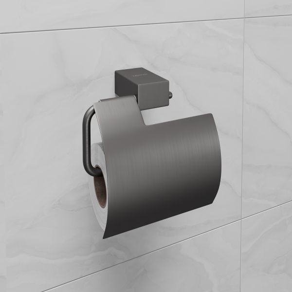 Держатель для туалетной бумаги Lemark Smooth Line 9726012 графит