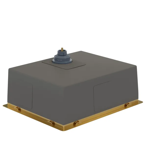 Мойка кухонная Reflexion Como 54-GD RX2054GD оружейная сталь