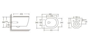 Подвесной унитаз Cerutti SPA Sella PP CT9738 безободковый белый