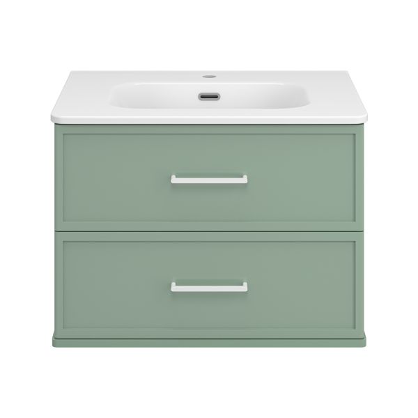 Подвесная тумба под раковину Brevita Verde 70 УТ000026838  зеленый