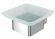 Мыльница Lemark Smooth Line 9741016 с держателем хром