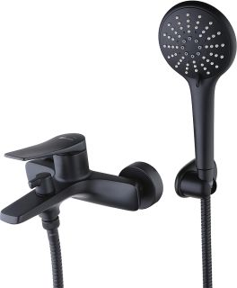 Смеситель для ванны Lemark Bronx LM3714BL чёрный Смеситель для ванны Lemark Bronx LM3714BL чёрный