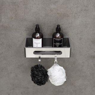 Полка для душа Lemark Shelf line 9771043 хром/графит