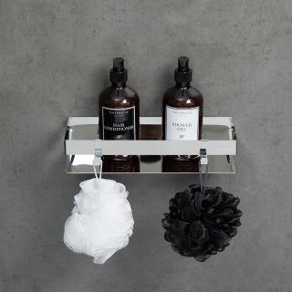 Полка для душа Lemark Shelf line 9771049 хром