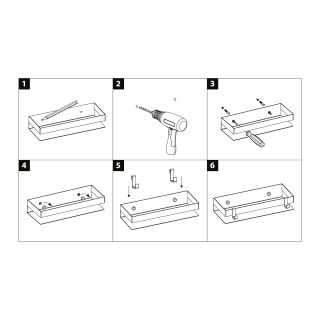 Полка для душа Lemark Shelf line 9771049 хром