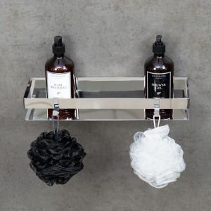 Полка для душа Lemark Shelf line 9771052 хром