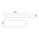 Полка для душа Lemark Shelf line 9771052 хром