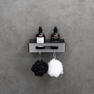 Полка для душа Lemark Shelf line 9776045 графит