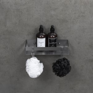 Полка для душа Lemark Shelf line 9776051 графит