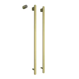 Полотенцесушитель электрический AQUAme AQM3132BG 45x100 см золото брашированное