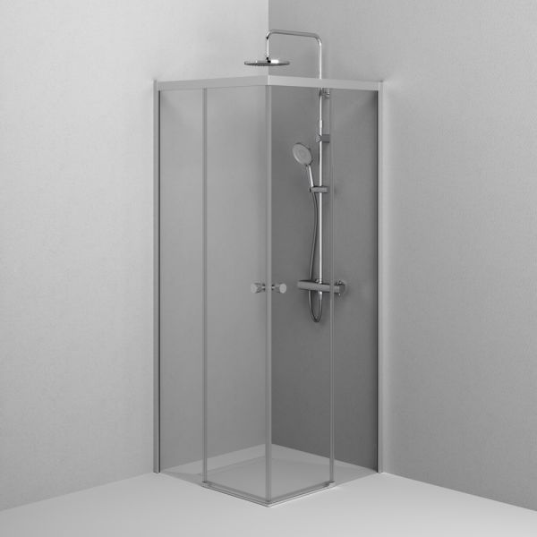 Душевой уголок Am.Pm X-joy W94G-403-8080-МТ1К 80x80 см без поддона хром матовый