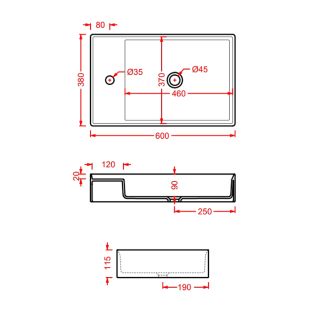Раковина ArtCeram SCALINO SCL003 05 00 белая 60 см Раковина ArtCeram SCALINO SCL003 05 00 белая 60 см