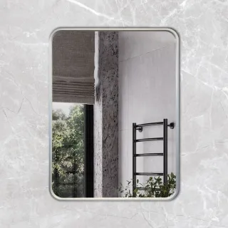 Зеркало Comforty Сириус 60 00-00020612 серебрянный матовый