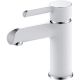 Смеситель для раковины Gappo G1003-8 белый/хром Смеситель для раковины Gappo G1003-8 белый/хром