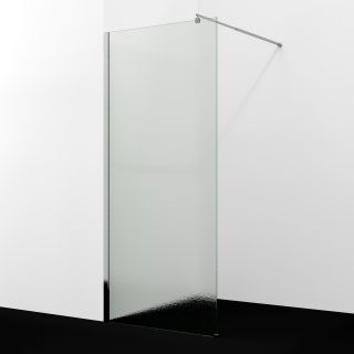 Душевая перегородка WasserKRAFT Rur 30W44-TXG 1000 см профиль хром стекло текстурное