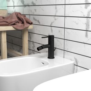 Смеситель для биде Paini Cox 78PZ306 чёрный матовый