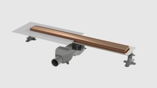 Душевой лоток Boheme Premium Linear 982-60-CB 60 см брашированная медь