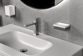 Мыльница Boheme Qubic 10723-NB брашированный никель