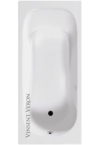 Ванна чугунная Vinsent Veron Aura VAU1507542 150x75см без отверстий для ручек