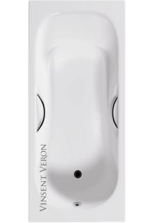 Ванна чугунная Vinsent Veron Aura VAU1707042H 170x70см с отверстиями для ручек Ванна чугунная Vinsent Veron Aura VAU1707042H 170x70см с отверстиями для ручек