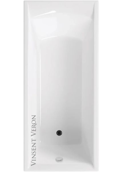 Ванна чугунная Vinsent Veron Devon VDV1757545 175x75см без отверстий для ручек