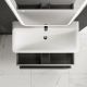 Тумба под раковину AQUAme S4 AQM900410WH 100 см белый
