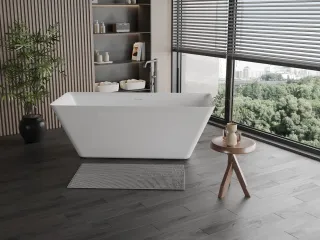 Ванна акриловая AQUAme AQM3502GW 167x75 см белый