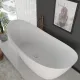 Ванна акриловая AQUAme AQM3504MW 167x73 см белый матовый