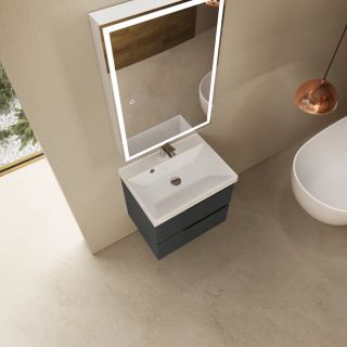 Тумба под раковину AQUAme S3 AQM900360GM 60 см антрацит