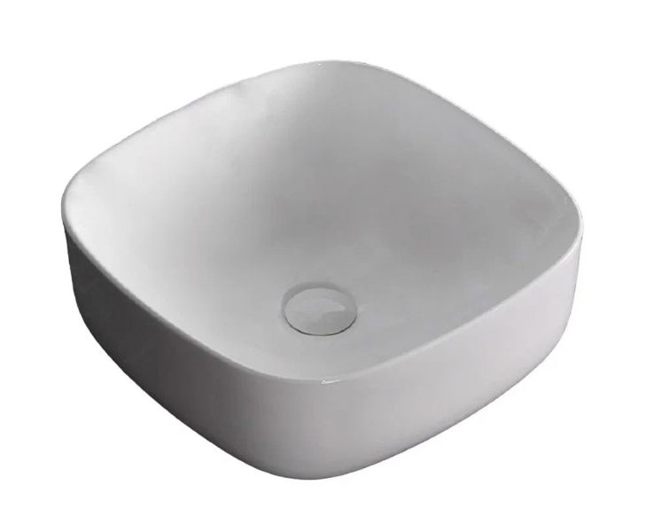 Раковина накладная Ceruttispa CR0010 43см белый