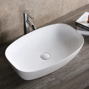 Раковина накладная Ceruttispa CR0063 67см белый