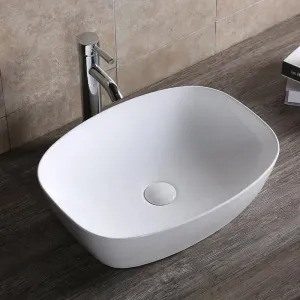 Раковина накладная Ceruttispa CR0064 51см белый