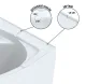 Душевая кабина Niagara Eco E90/40/TN/BK 90x90 см без крыши профиль хром стекло тонированное