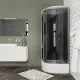 Душевая кабина Niagara Eco E90/40/TN 90x90 см профиль серебро стекло тонированное