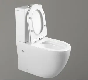 Унитаз напольный Ceruttispa Orlter CT9867 безободковый белый
