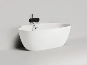 Ванна из искусственного камня Salini Alda Wall S-Sense 101915GRF 170x90см RAL полностью