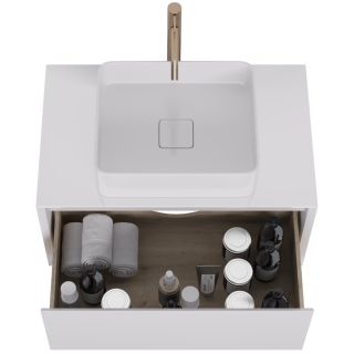 Тумба под раковину Dreja Insight 99.9200 80 см белый